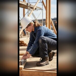 Avenger Woman's  Bown Work Boots Waterproof Slip Resistant Size 8.5